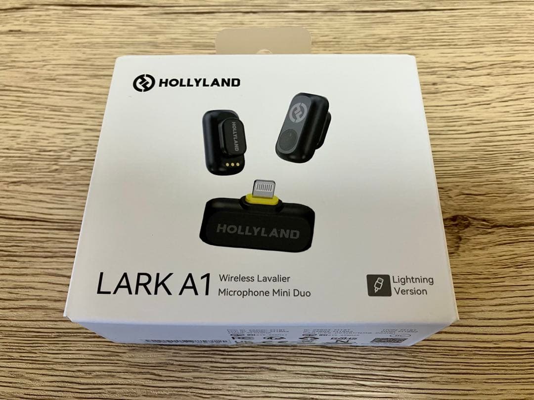 【美品】HOLLYLAND LARK A1 Lightning ワイヤレスマイク