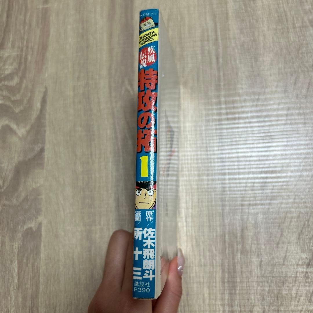 疾風伝説 特攻の拓 1巻 初版 ぶっこみのたく