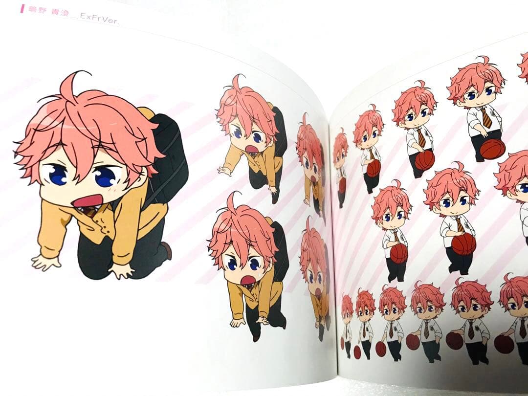 Free!ES デスクトップアクセサリーイラスト冊子本 七瀬遙 松岡凛 鴫野貴澄