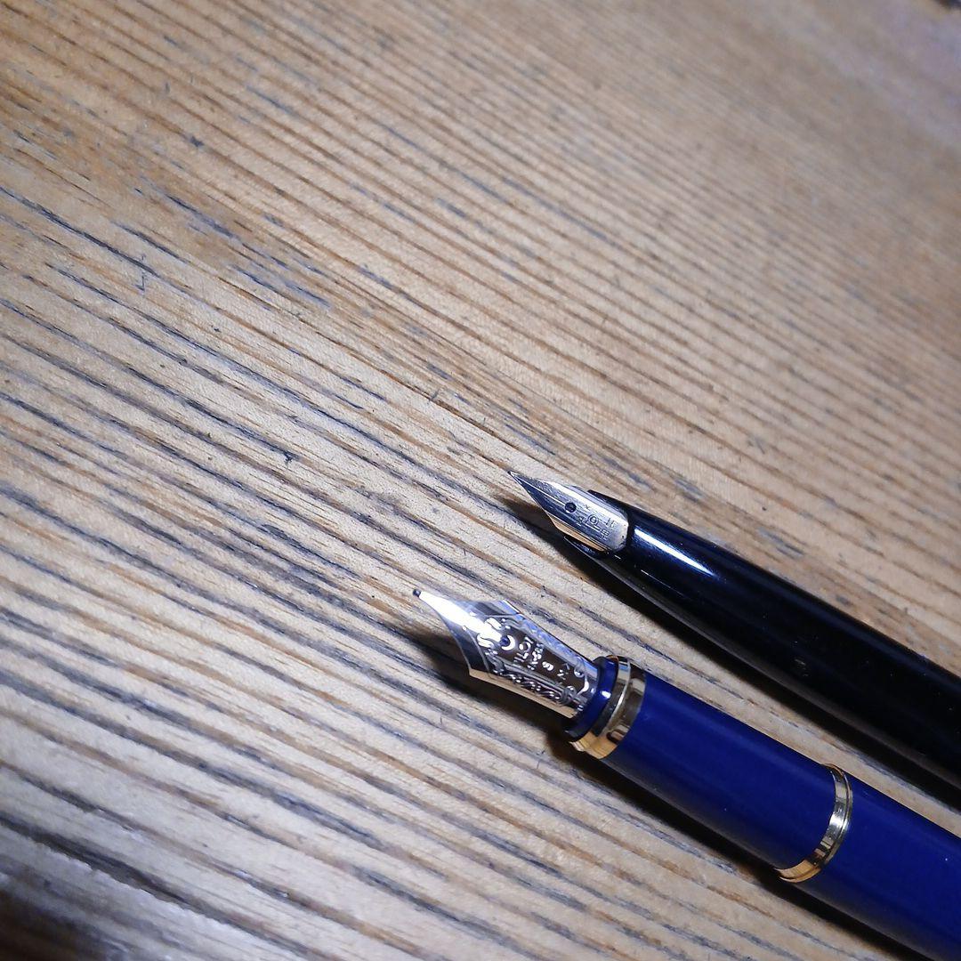 【14金】PILOT、プラチナ万年筆 【ジャンク品】2本セット【14K】