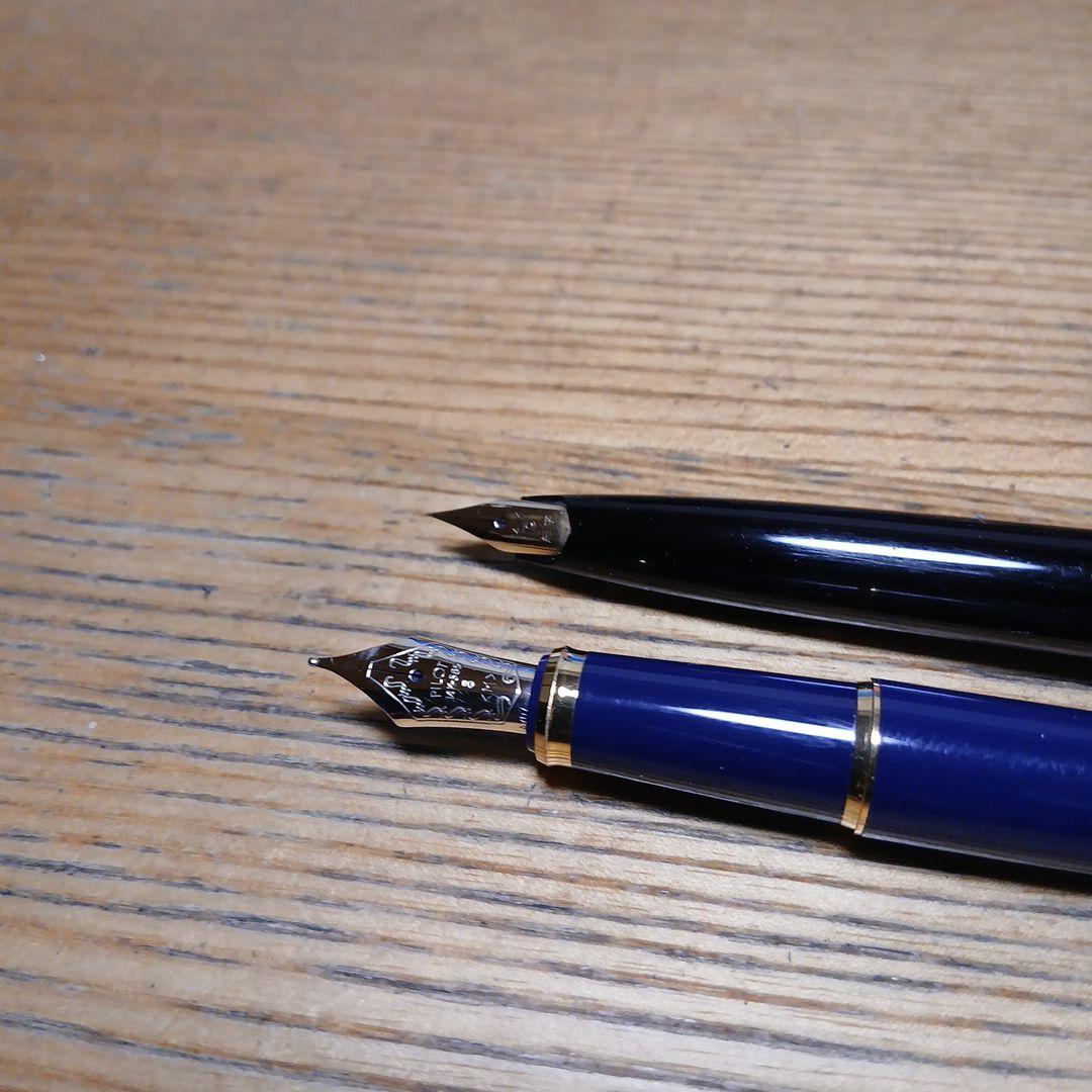 【14金】PILOT、プラチナ万年筆 【ジャンク品】2本セット【14K】