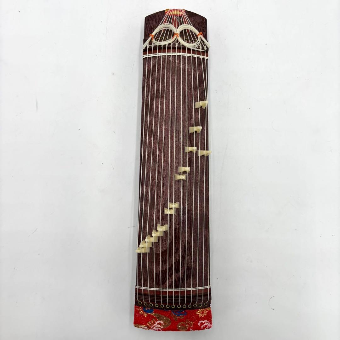 極美品　和楽器 お琴　13弦 木製 インテリア　付属品有ミニ琴　短琴