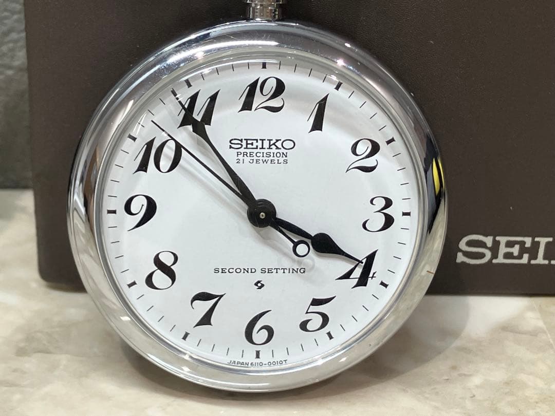 SEIKO 懐中時計 プレシジョン6110-0010T