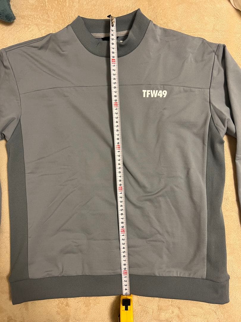 TFW49 ハーフモックネック　トレーナー