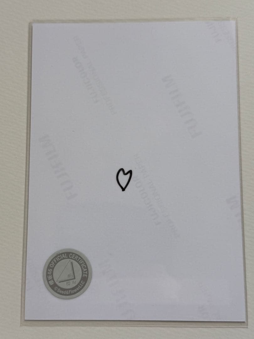 櫻坂46 向井純葉 直筆サイン生写真 2025年 サンタ衣装