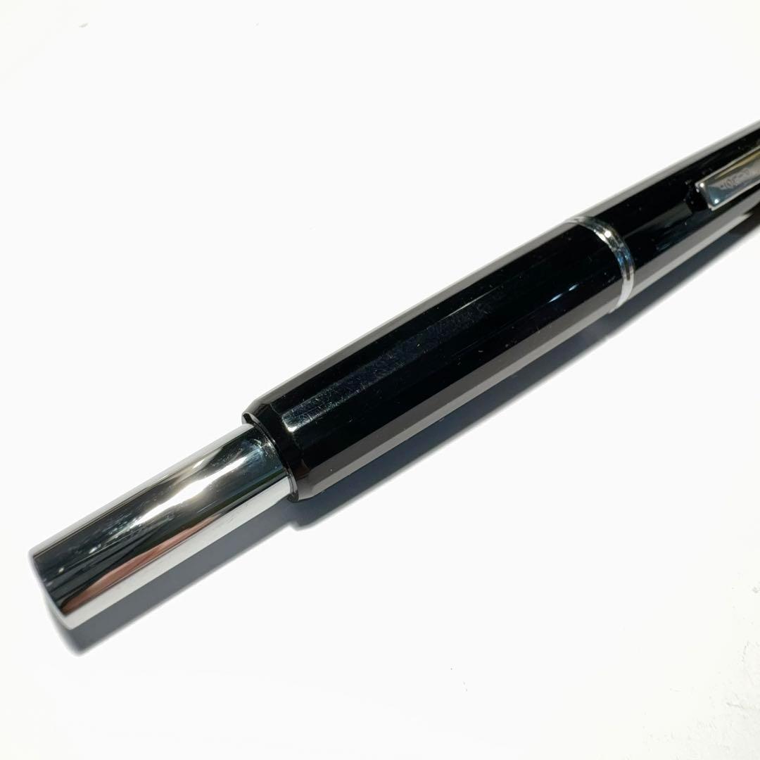 【廃番極稀少】PILOT キャップレス 多面体 未使用 タグ付き 黒 14K F
