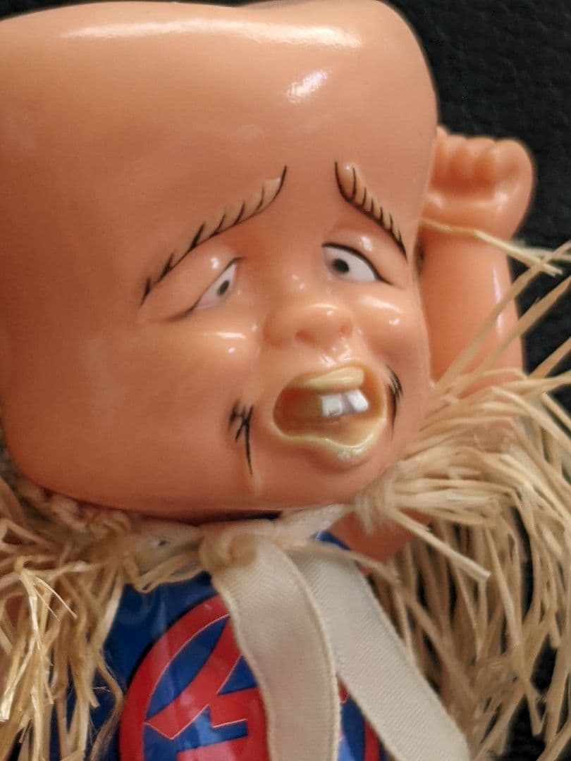 1985 子泣きじじい　バンダイ　レア　ソフビ　ソフトフィギュア　ゲゲゲの鬼太郎