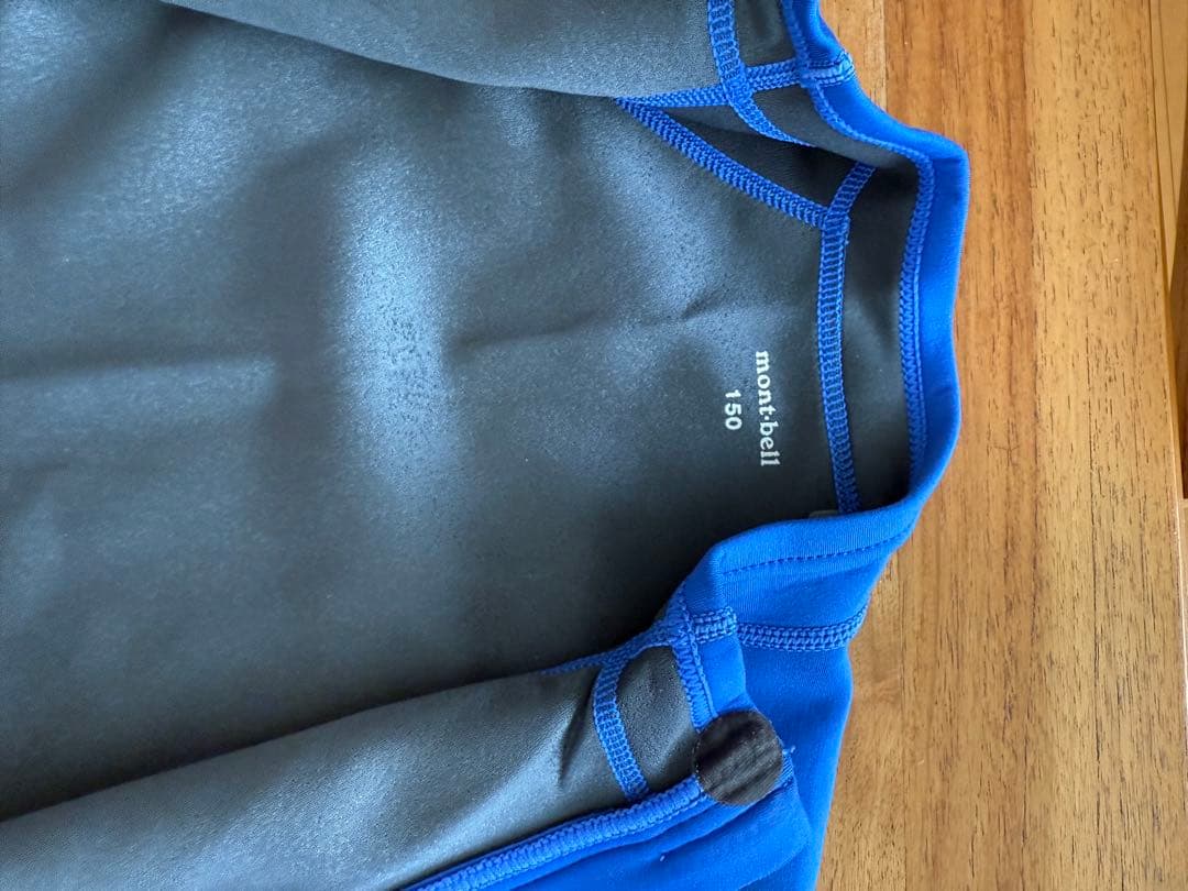 mont-bellライトクリマプレンロングスリーブシャツ サイズ150上下セット