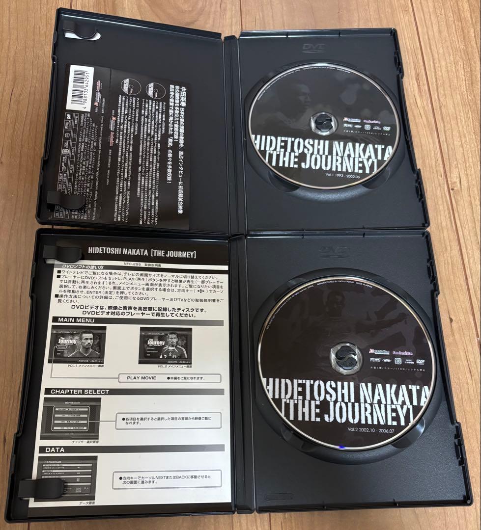 サッカー日本代表 中田英寿 DVDセット