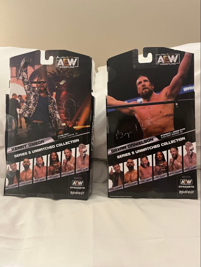 AEW ケニーオメガ、ブライアン•ダニエルソン　フィギュアセット 新日本 DDT