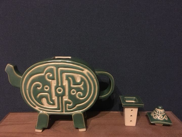 アンティーク雑貨 陶器 置物 ジョウロ