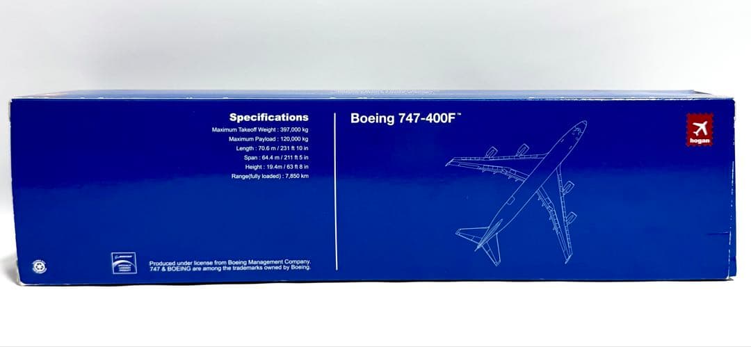航空機・ヘリコプター hogan 1/200 B747-400F NCA JA01KZ