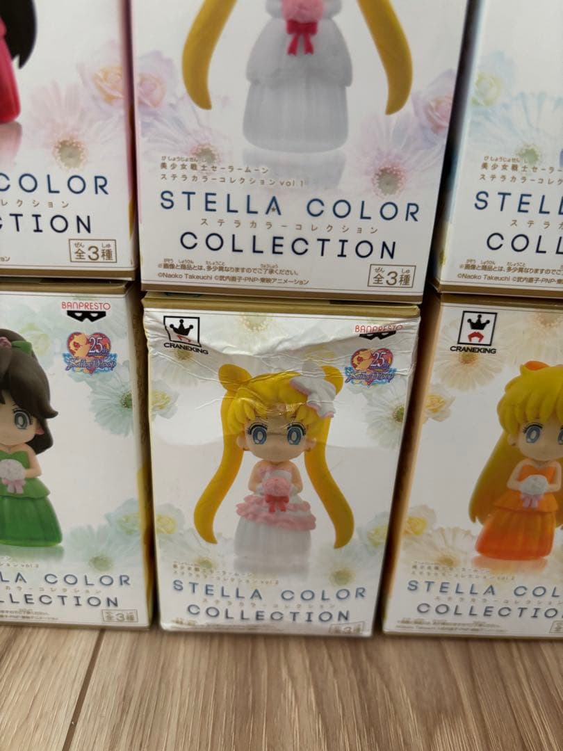 STELLA COLOR COLLECTION セーラームーン　フィギュア