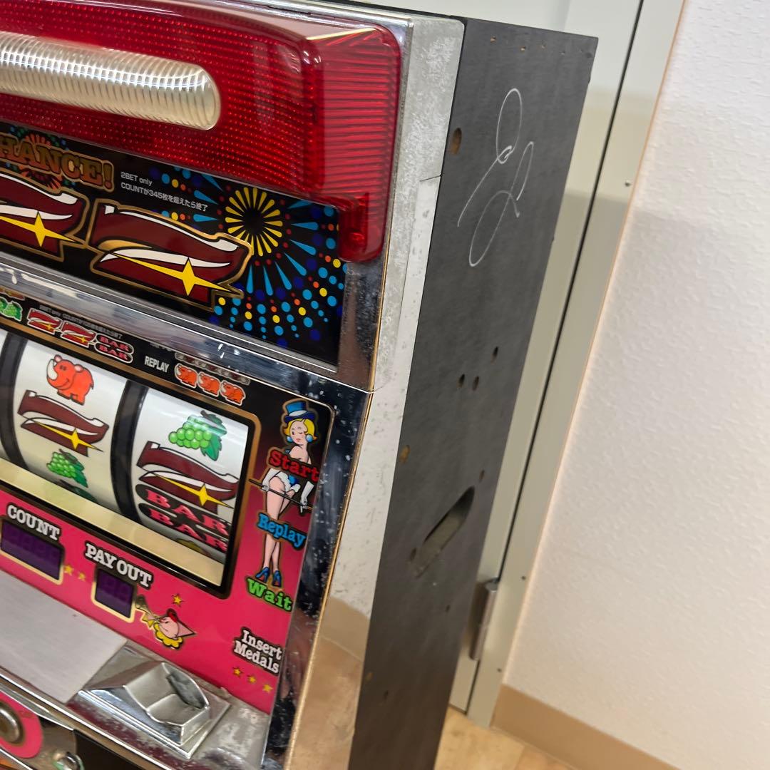 【実機】アイムジャグラー7 5号機　メダル付き　鍵付き　設定キー付き レア