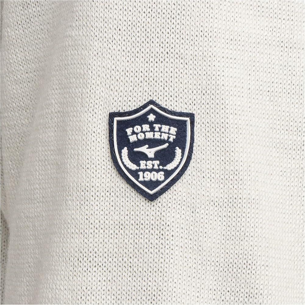 【新品タグ付・稀少サイズ4L】ミズノハーフジップアップセーター