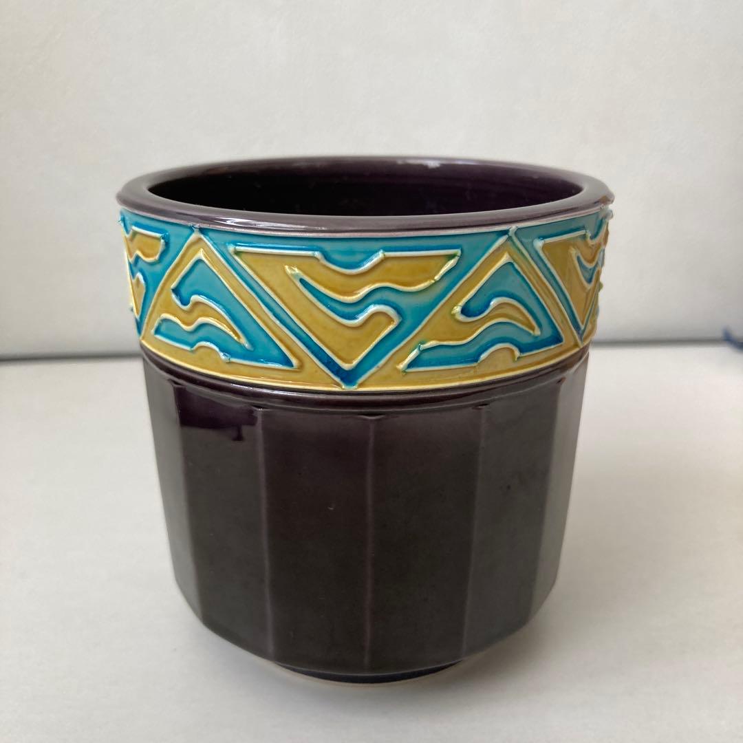 火入　紫交趾鱗鶴　翠嵐　共箱　共布