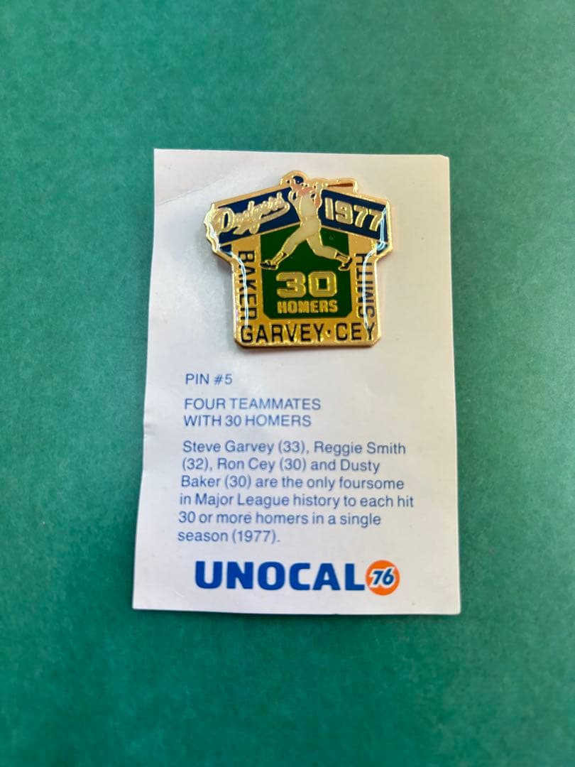 ドジャーズ　ピンバッジ