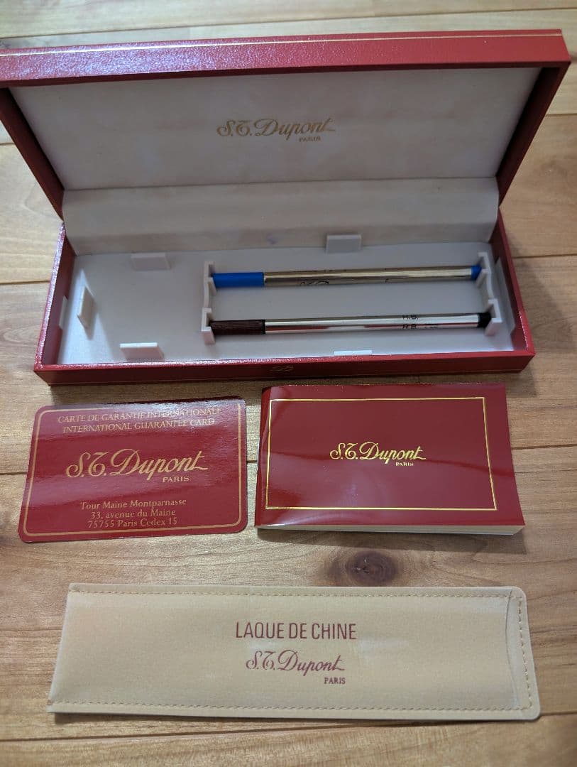 S.T.Dupont クラシック　ボールペン（レアモデル）中国漆
