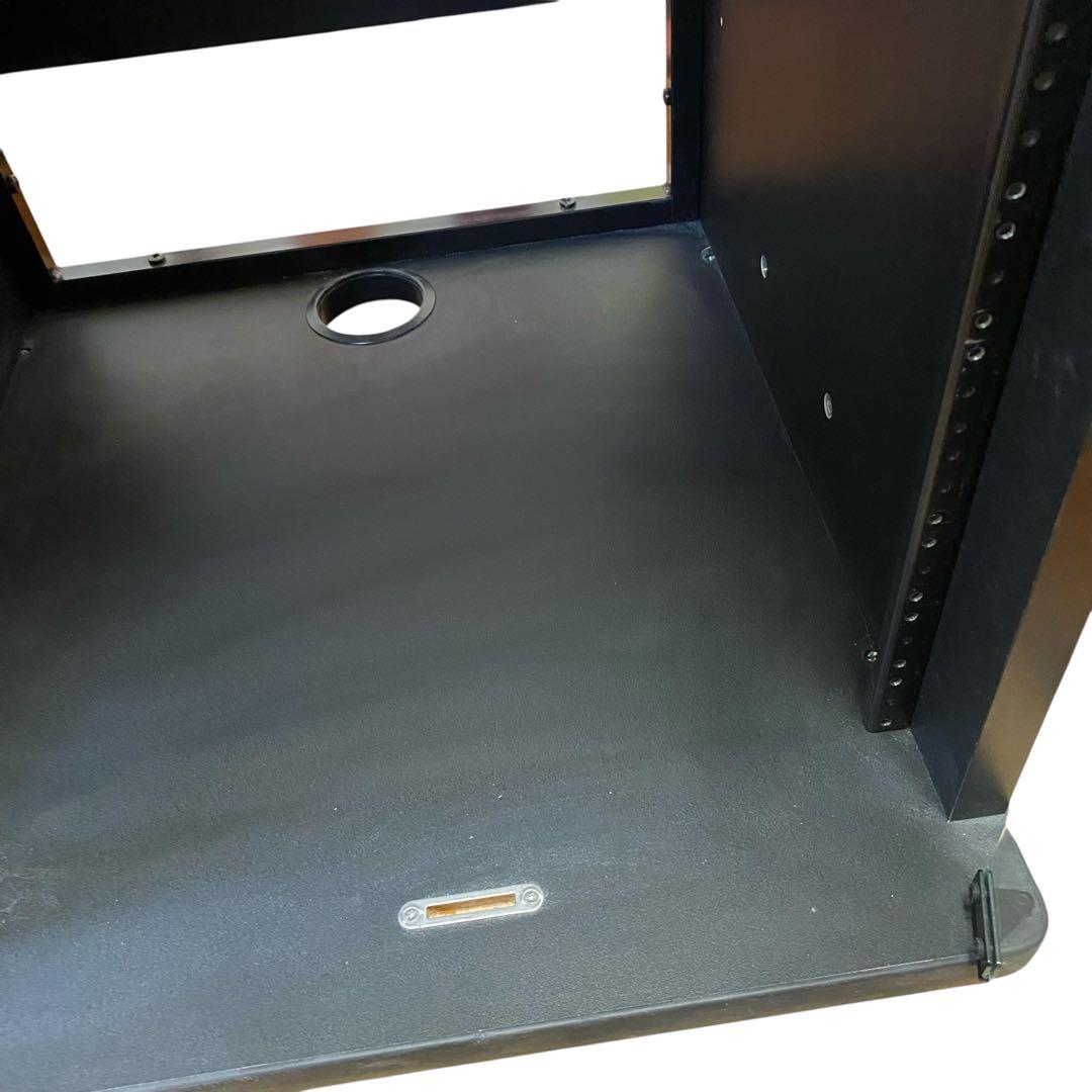 TOA WR-018EB 木製機材ラック スタジオ 　キャスター付