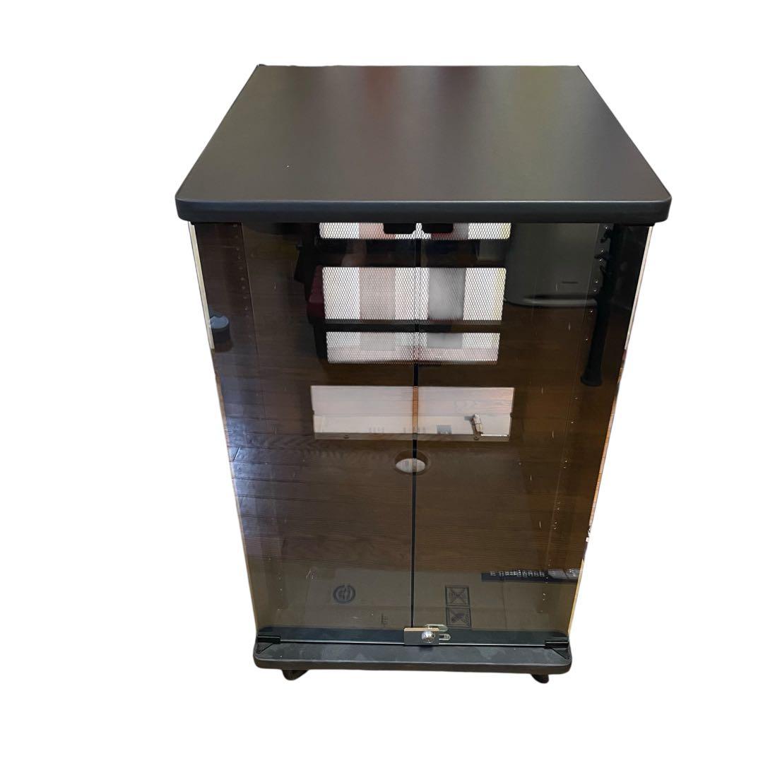 TOA WR-018EB 木製機材ラック スタジオ 　キャスター付