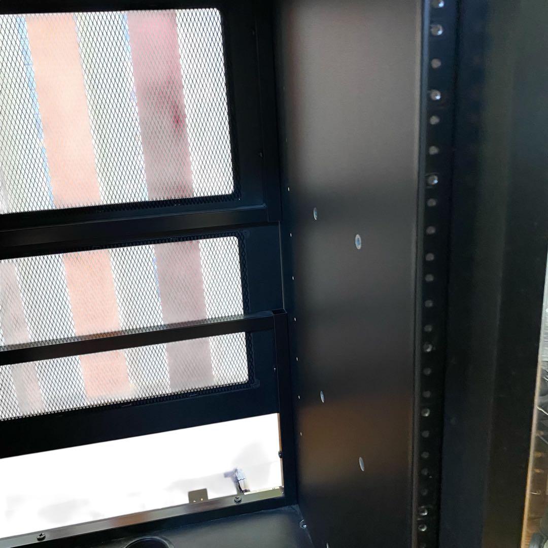 TOA WR-018EB 木製機材ラック スタジオ 　キャスター付