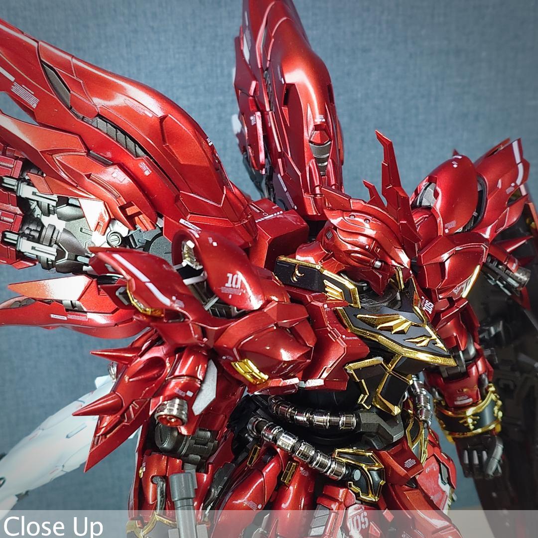 MG シナンジュ \"匠studioカスタム\" 1/100 キャンディ塗装完成品