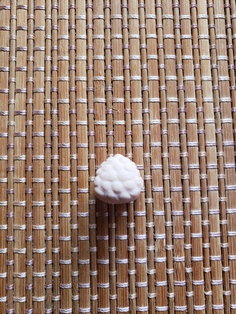 幽遊白書消しゴム4弾　桑原　プラパーツ　キン消し　キャラクター　森永　食玩