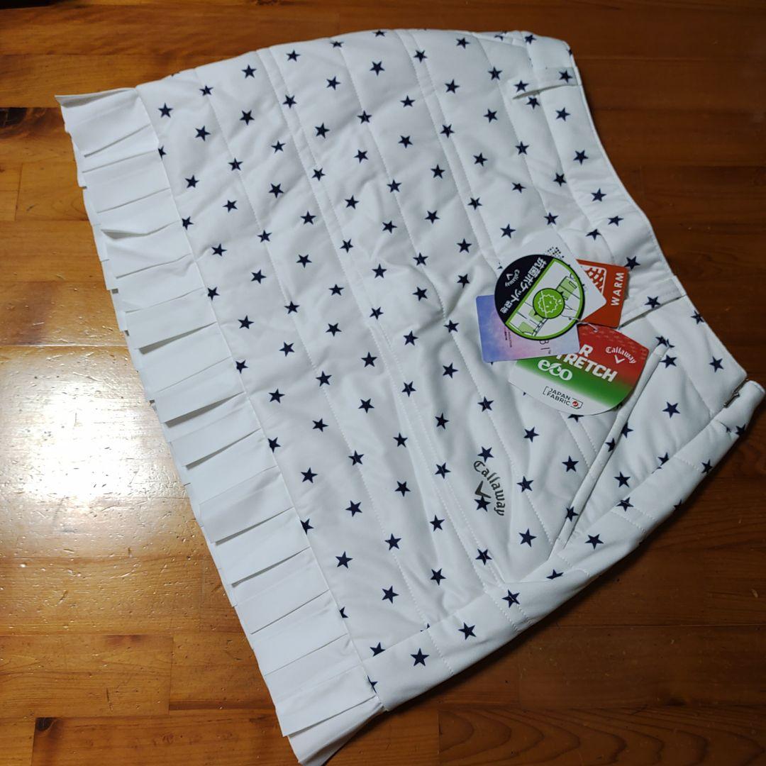 キャロウェイ　Callaway 　ゴルフスカート　星柄　中綿　М　新品