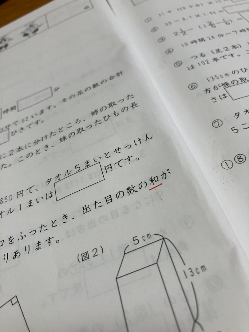 【2024最新版】サピックス　4年　基礎力トレーニング　１年分　3年わり算