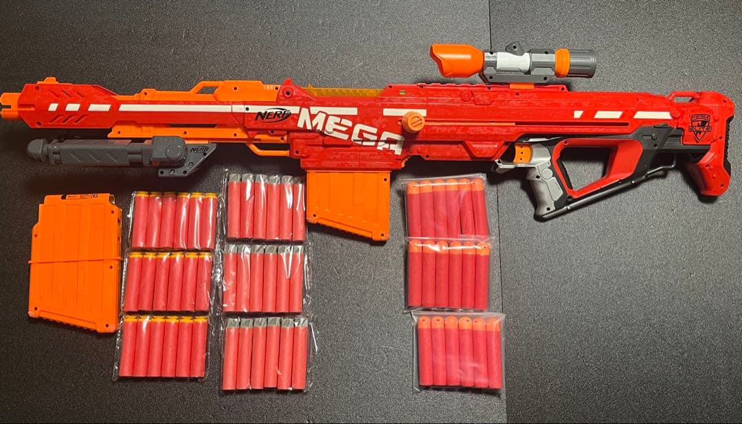 ナーフ メガ センチュリオン ＋ 追加マガジン ＆ スコープ セット