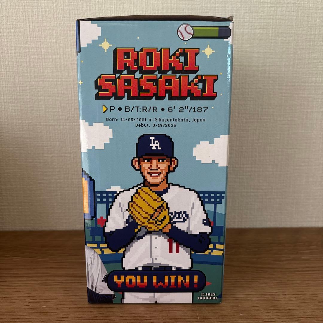 佐々木朗希　ボブルヘッド　FASTBALL FURY 2025/8/4配布