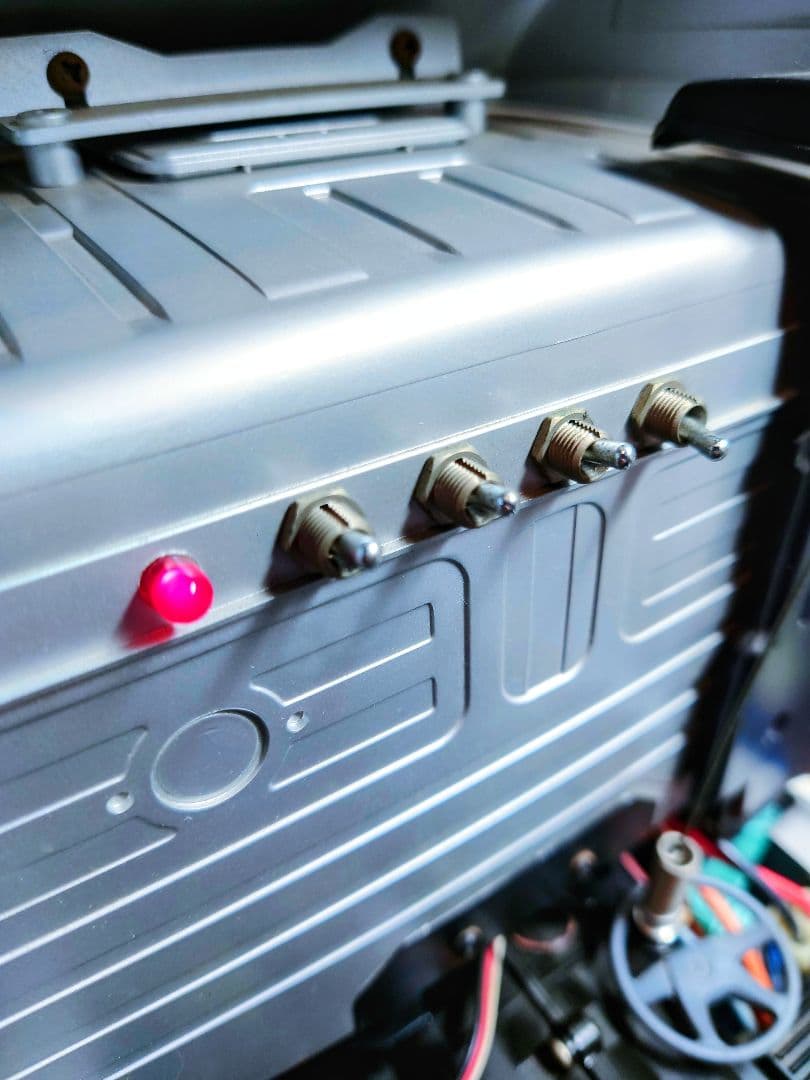 1/14 タミヤ メルセデスベンツ 1838LS ライト点灯 動作確認済み