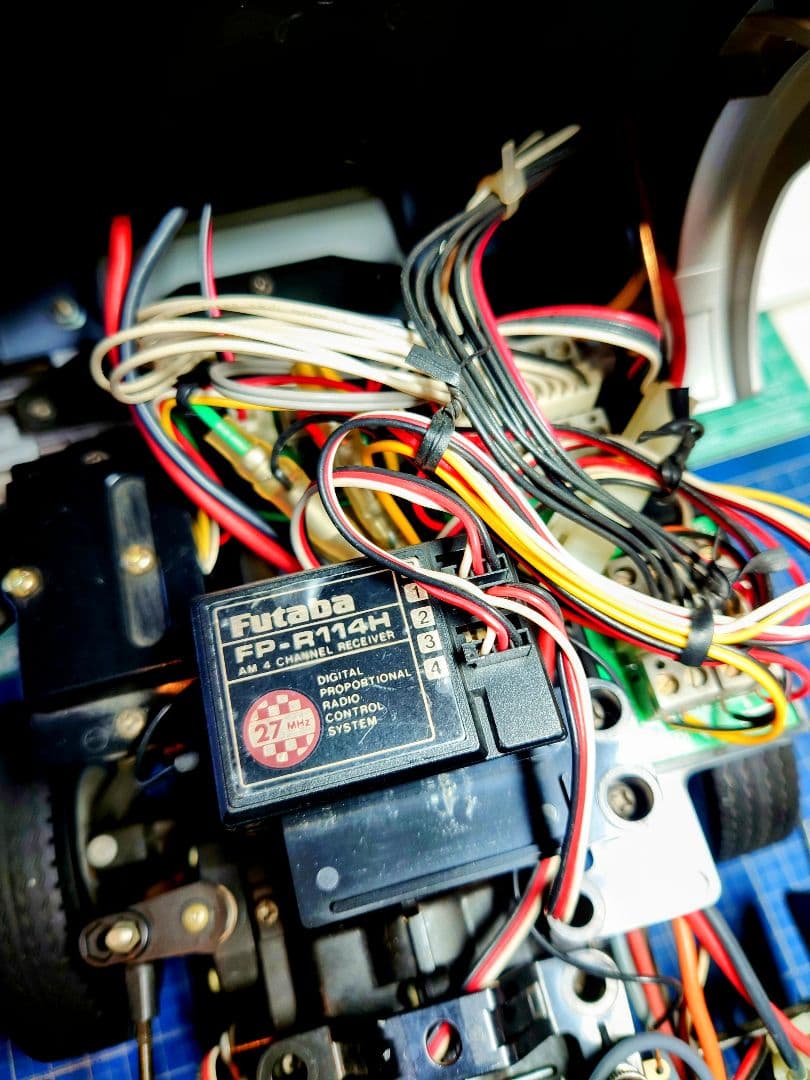 1/14 タミヤ メルセデスベンツ 1838LS ライト点灯 動作確認済み