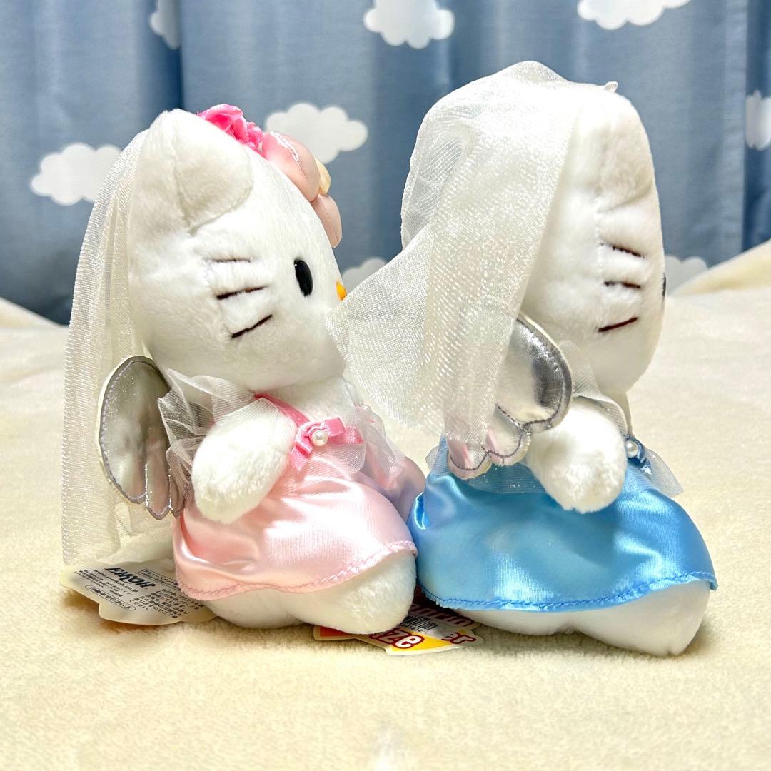 ハローキティ キティ　エンジェルキティ 天使　ぬいぐるみ　非売品　景品　サンリオ