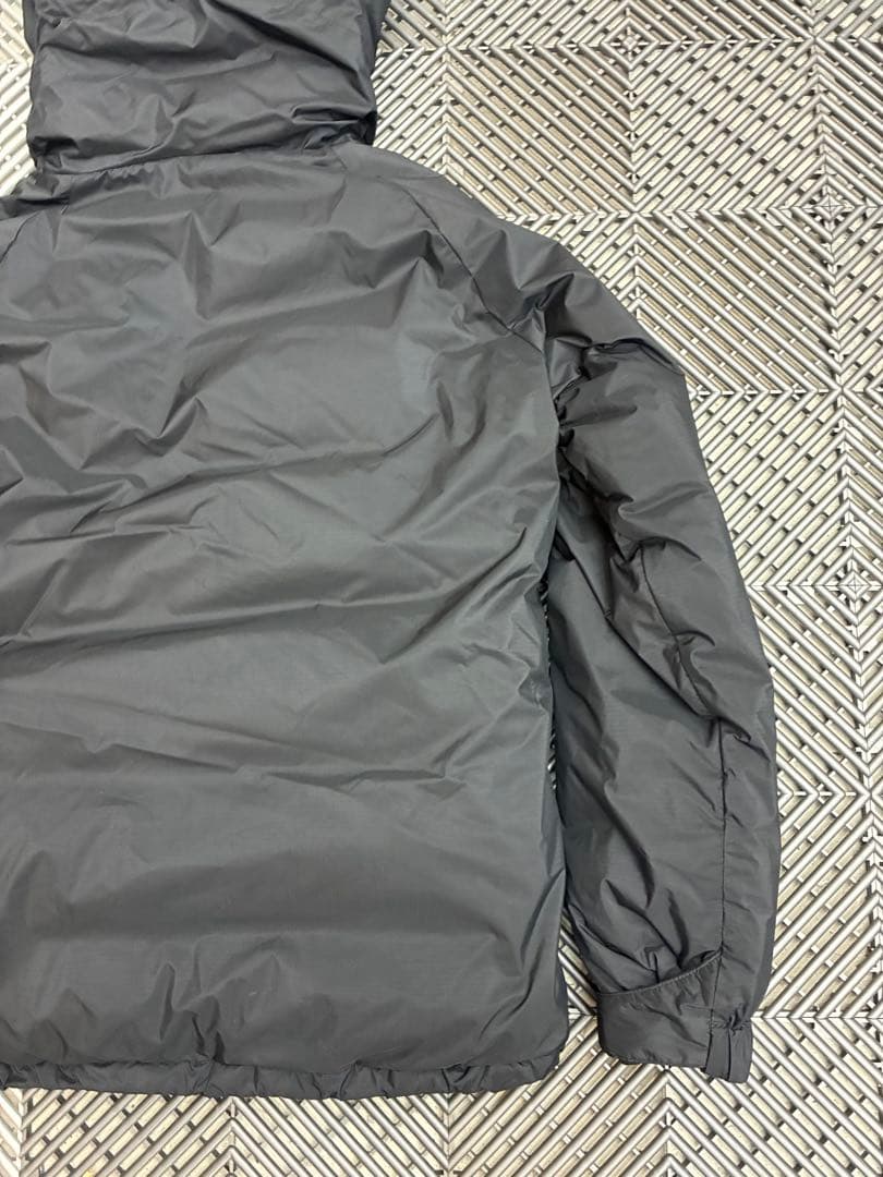 バスブリゲード×ナンガ！オーロラダウンジャケット 760！防水！ブラック&グレー