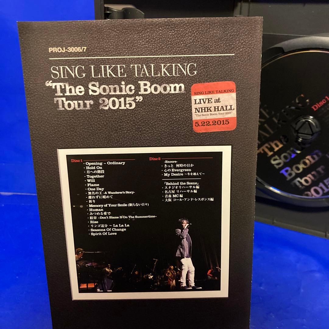 ミュージック SING LIKE TALKING The Sonic Boom Tour