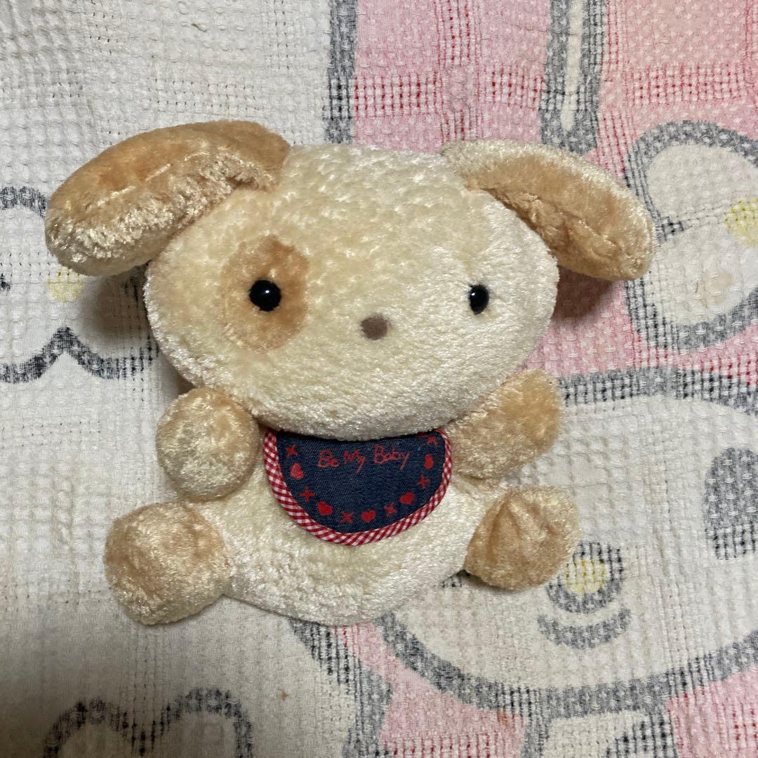 nao's stuff シナダ　犬　ぬいぐるみ　24cm 中古品