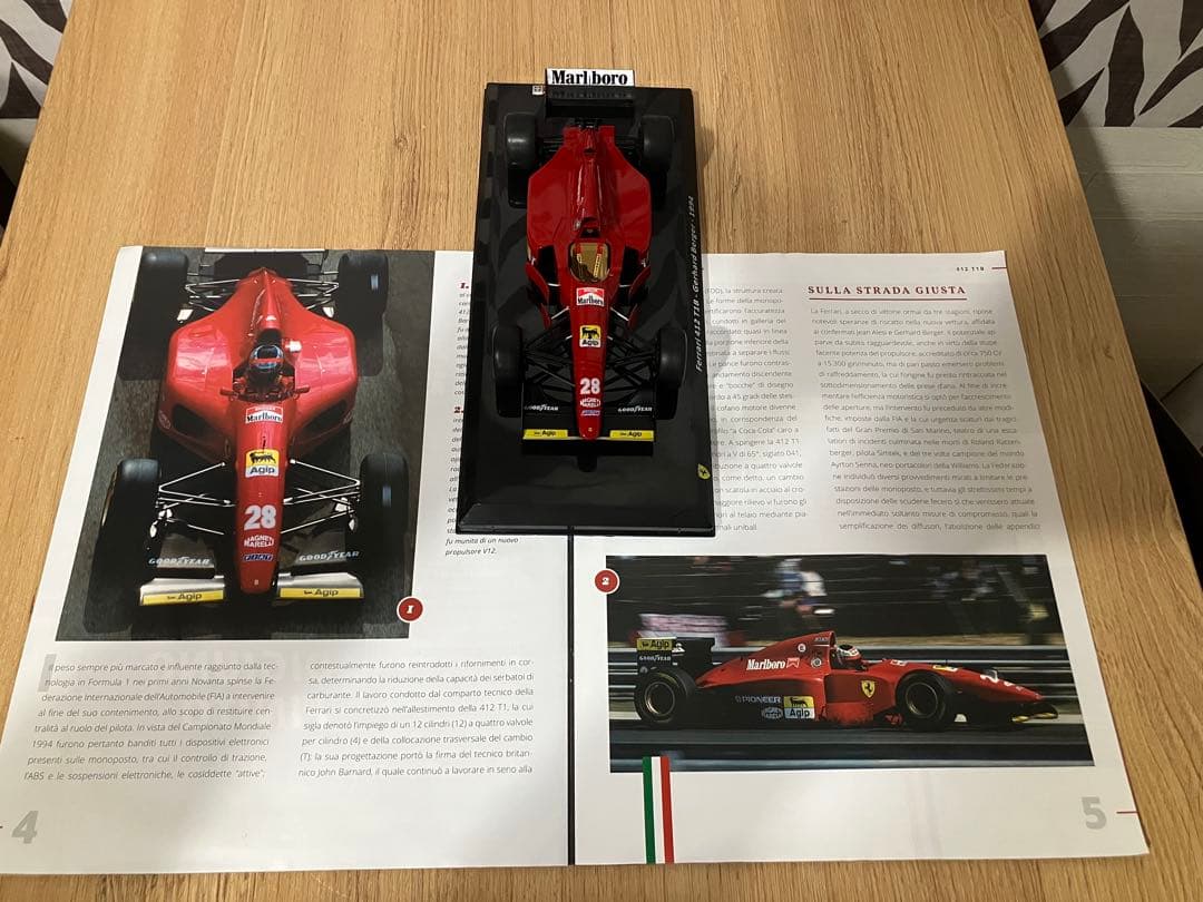 みーちゃん日本未発売 フェラーリビッグスケールF1コレクション 412T1
