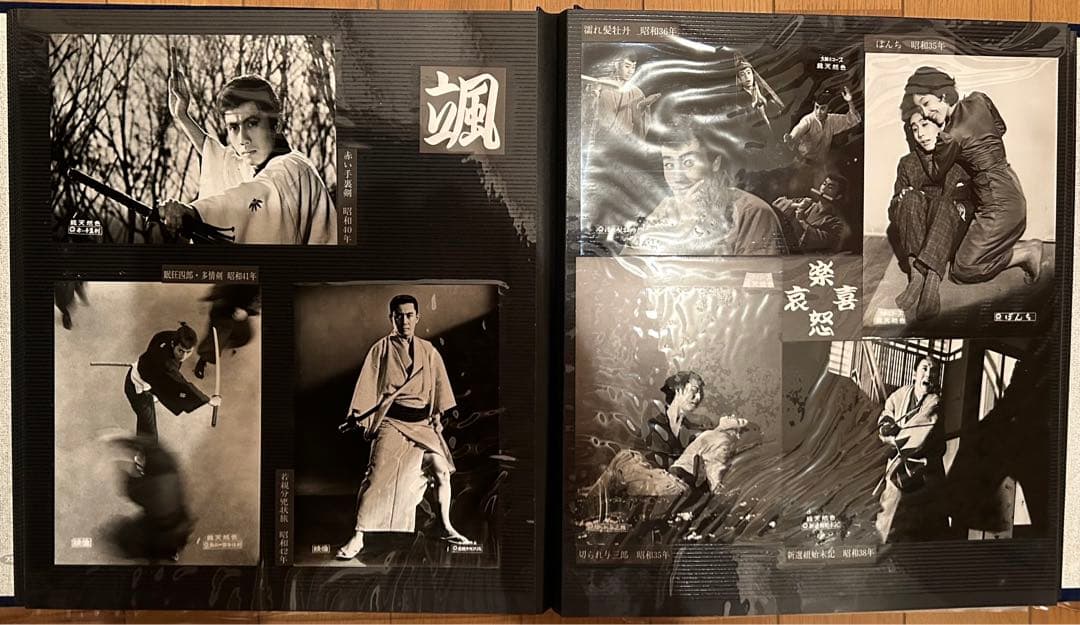 歌舞伎　市川雷蔵の世界　大映映画　写真　アルバム　56枚