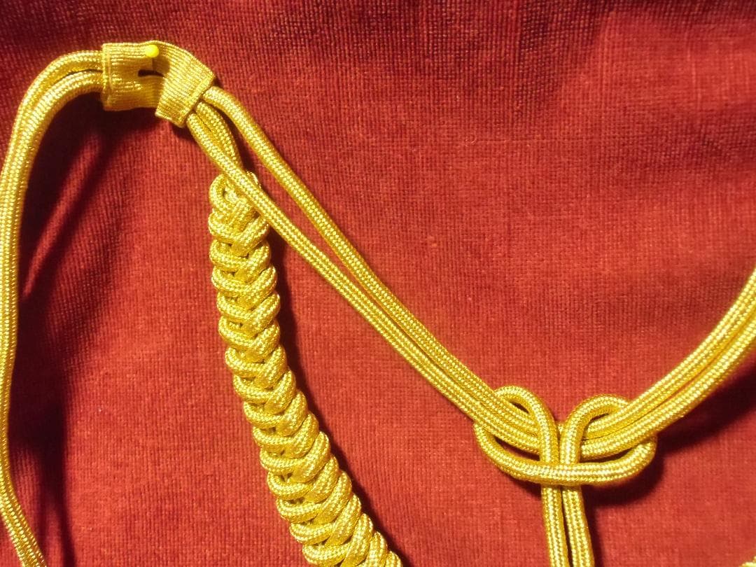 BWドイツ軍/連邦軍＊参謀飾緒ＧＯＬＤ（実物）