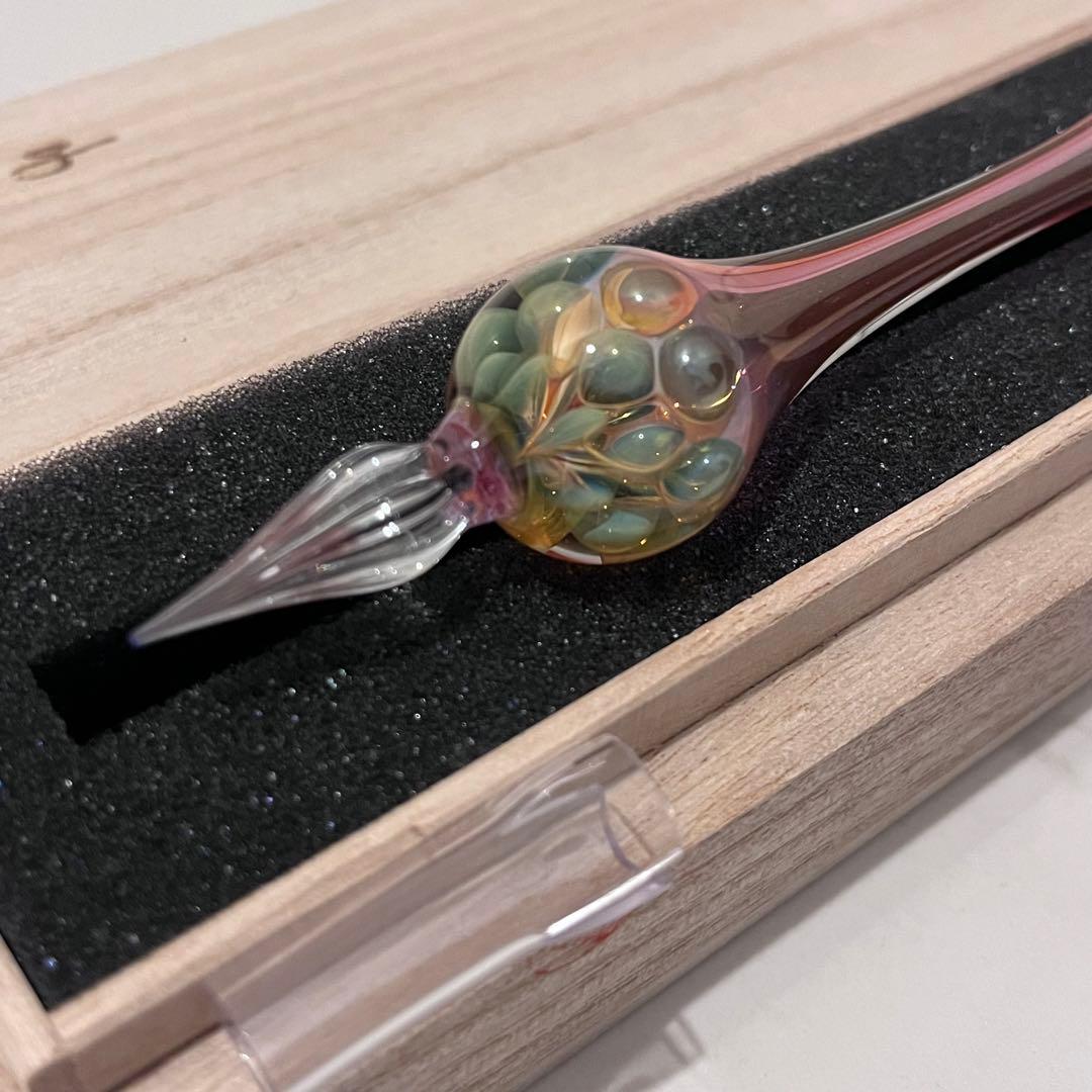 ガラスペン六花【新品未使用】川西硝子　川西ガラス