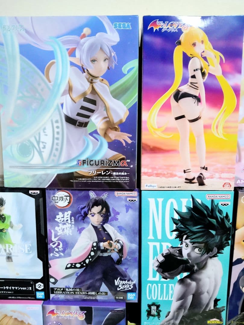 プライズフィギュアまとめ売り☆未開封☆ヒロアカ・フリーレン・喜多川海夢 他