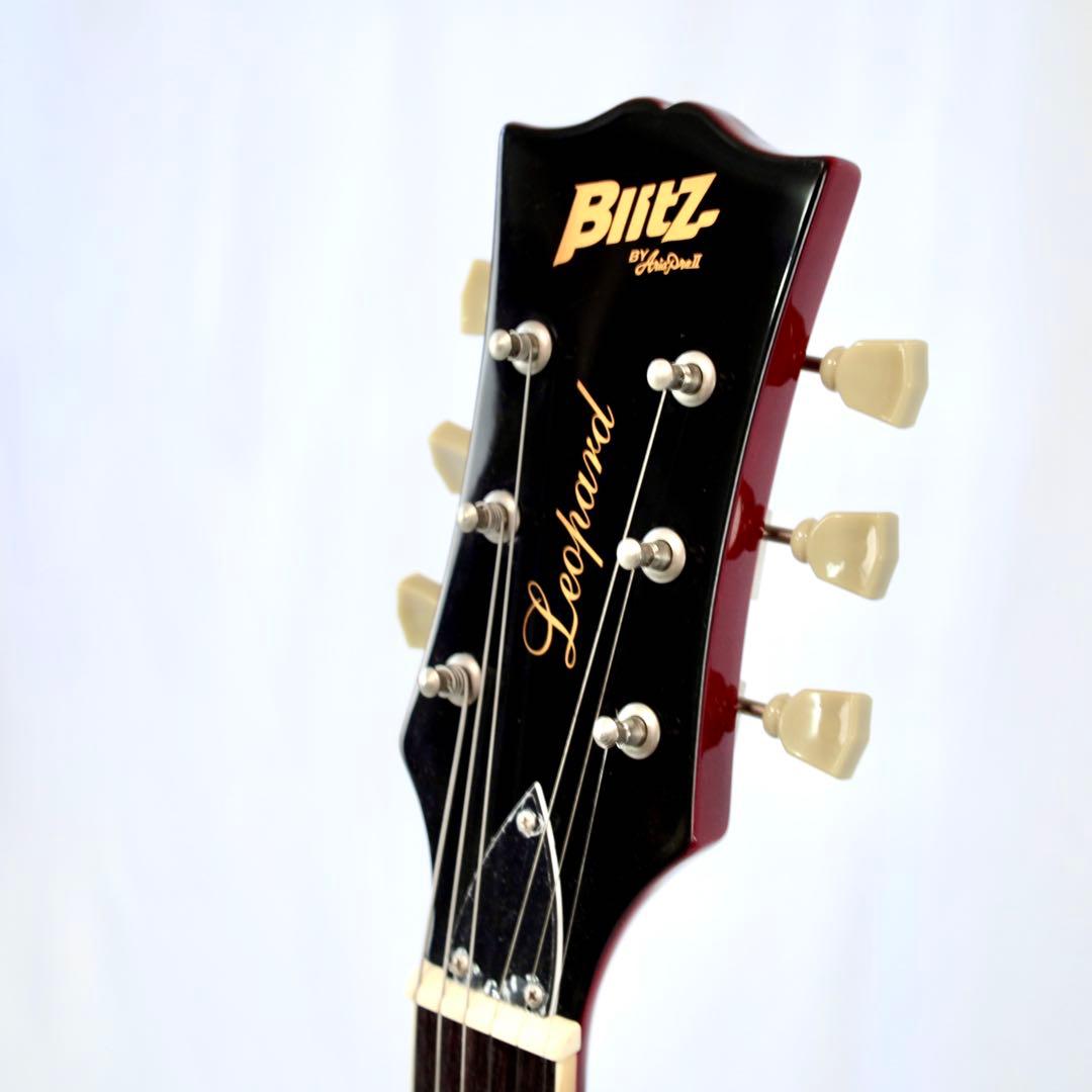 Blitz Aria proⅡ leopard レスポールタイプ　BLP-45