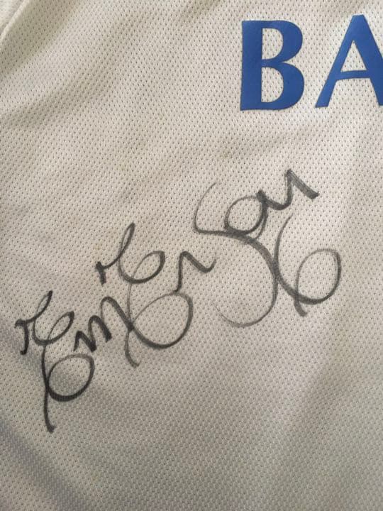 清水エスパルス　クラブ支給　サッカーユニフォーム　サイン入り