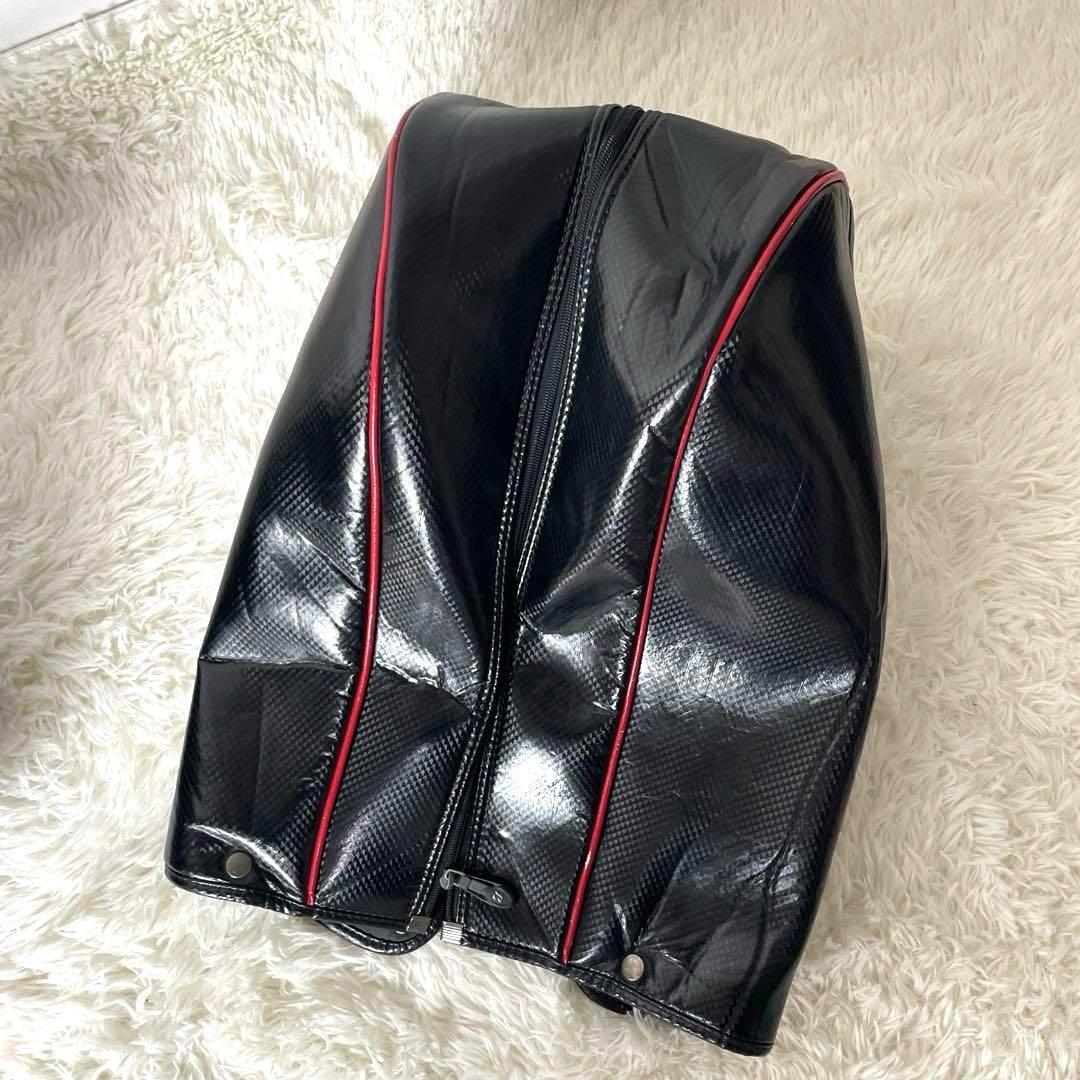 良品✨ブリヂストン カート式キャディバッグ 中~大型 近年モデル 軽量 黒白赤黄