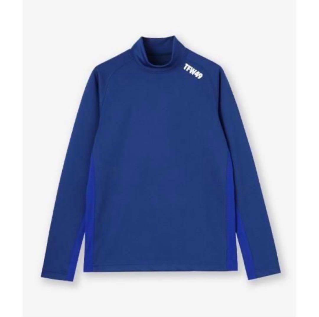 ✨TFW 49 ネイビー ハイネックシャツ