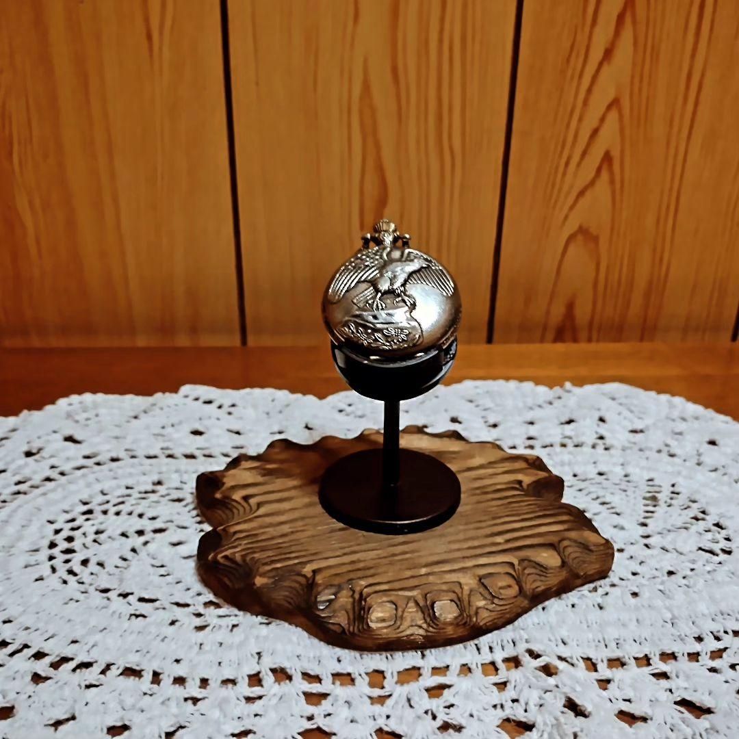 懐中時計スタンド　匿名配送　誕生日プレゼントに　オールブラック懐中時計スタンド