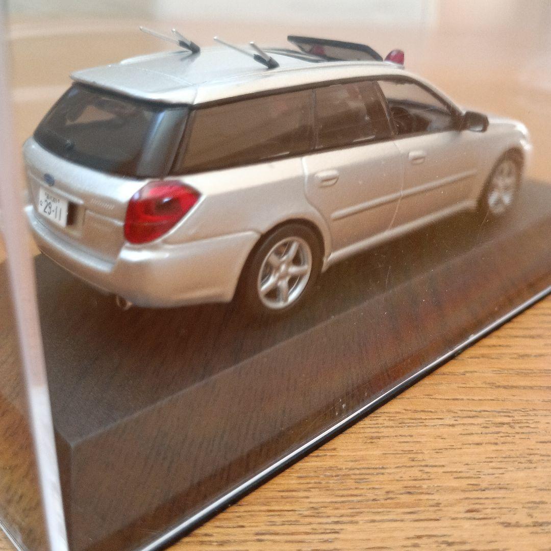 レイズ 1/43 警視庁交通部交通機動隊車両 スバル レガシィワゴン 3.0R