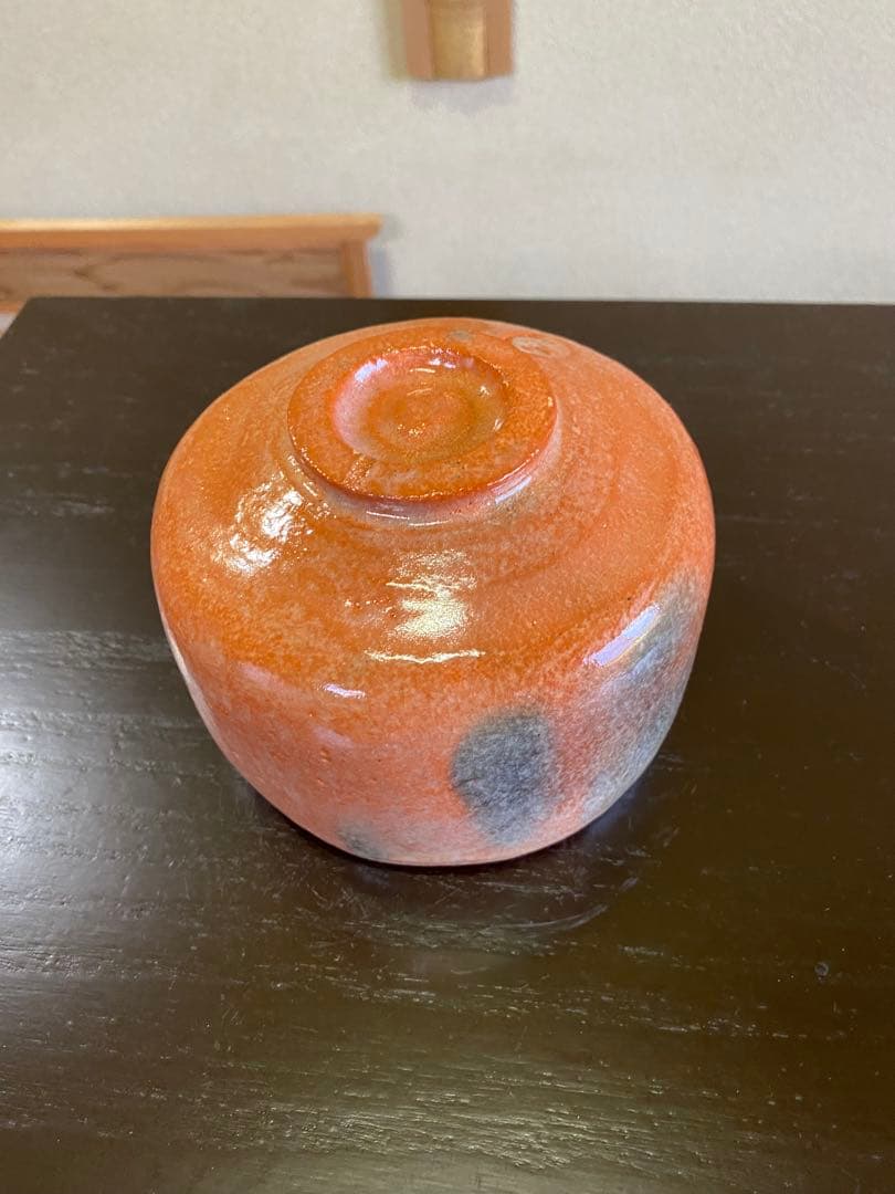 【本日限定】茶道具/赤楽茶碗』池田退輔 作品 本間焼