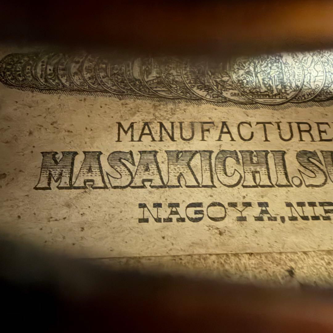 MASAKICHI SUZUKI オールド 4/4 バイオリン No.6 虎杢